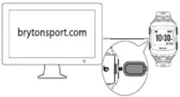 Bryton Cardio 40E - Connect, Sync, and Charge - 1