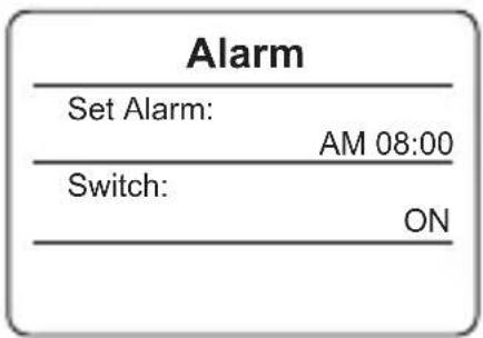 Bryton Cardio 40E - Set Alarm (Time1) - 1