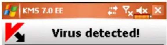 KMS 7.0 EE Virus detected!