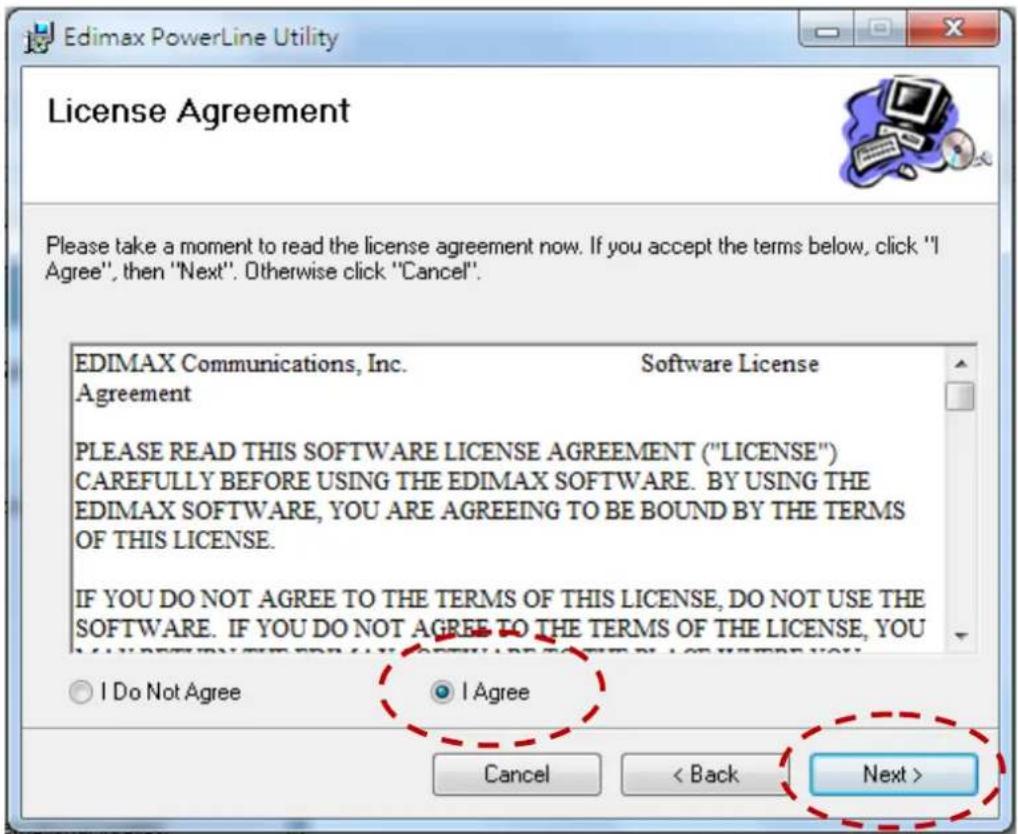 Edimax HP-5001K - Step 5 Select where you want to install the ulity soware, and then click "Next". - 1