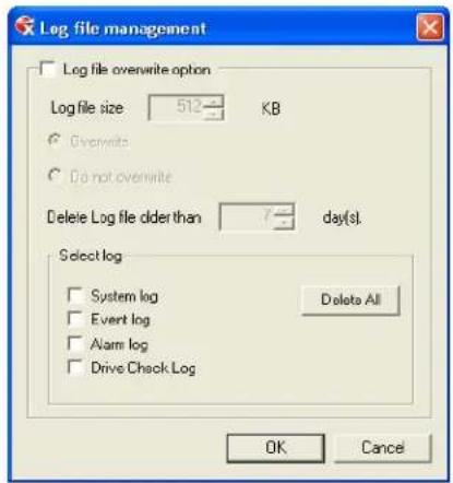TOSHIBA NVS8-6T - Manually Delete Log Files - 1