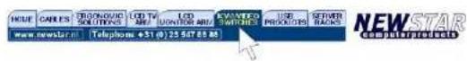 Newstar NS1631D - Single NewStar KVM Switch Configuration - 1