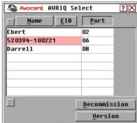 Avocent AVCTBND1 - To display version information and upgrade firmware: - 2