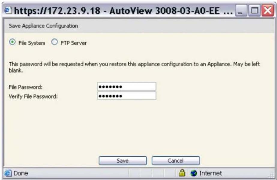 Avocent AVCTBND1 - To read and save a configuration file from a AutoView switch: - 1