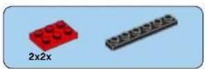 LEGO Red Rotors - CREATOR - 22