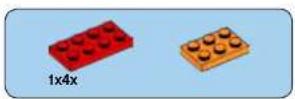LEGO Red Rotors - CREATOR - 10