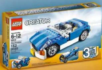 LEGO Blue Roadster - CREATOR - 1