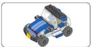 LEGO Blue Roadster - CREATOR - 5