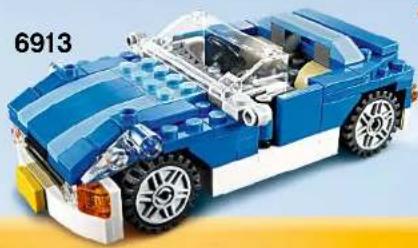 LEGO Blue Roadster - CREATOR - 4