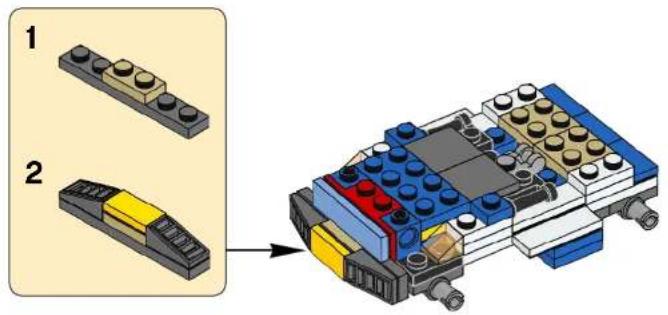 LEGO Blue Roadster - CREATOR - 43