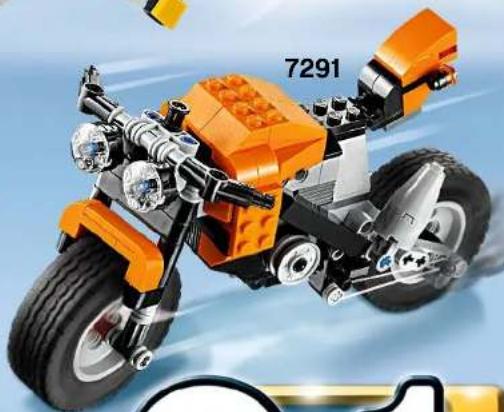 LEGO Blue Roadster - CREATOR - 7