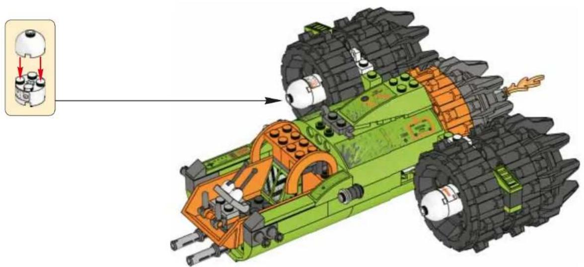 LEGO Thunder Driller - POWER MINERS - 74