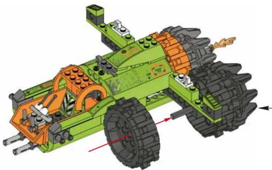 LEGO Thunder Driller - POWER MINERS - 67