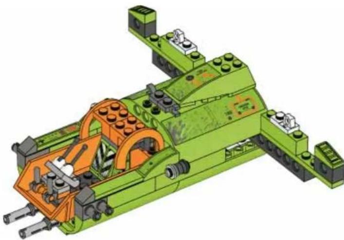 LEGO Thunder Driller - POWER MINERS - 52