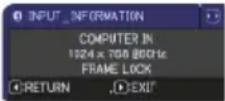 HITACHI CP-RX80EF - OPTION menu - 8