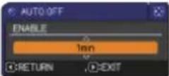 HITACHI CP-RX80EF - OPTION menu - 2