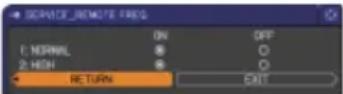 HITACHI CP-RX80EF - OPTION menu - 7