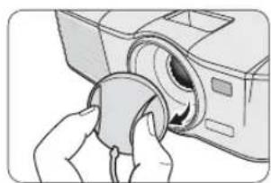 MITSUBISHI ES220U - Starting up the projector - 5