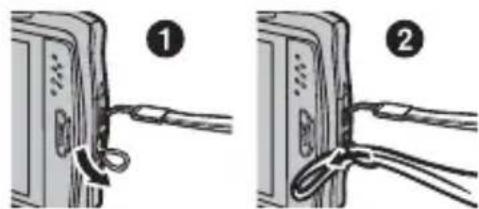FUJIFILM FinePix Z909EXR - Attaching the Strap - 1