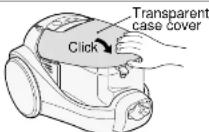 HITACHI CVSF8BS - How to Empty Dust Case - 6