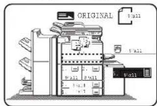 SHARP MX-M550U - ■ 1-sided copies of 1-sided originals - 3