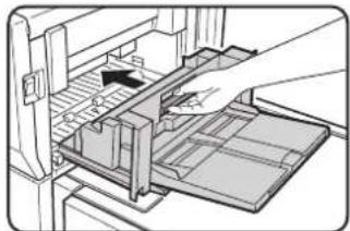 SHARP MX-M550U - Gently close the side cover. - 1
