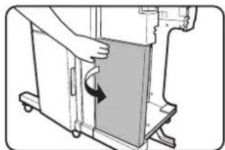 SHARP MX-M550U - ■ General procedure for the finisher and saddle stitch finisher - 8