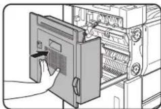 SHARP MX-M550U - Gently close the duplex unit. - 1