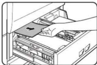 SHARP MX-M550U - Remove the misfed paper. - 1