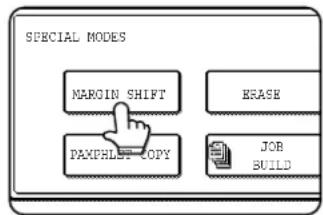 SHARP MX-M550U - Touch the key for the desired special mode. - 1