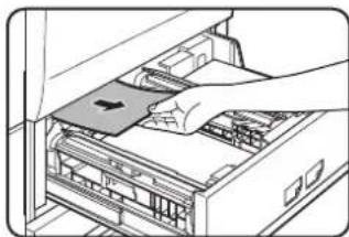 SHARP MX-M550U - ●If paper is misfed in tray 2 (right-side tray)... - 2