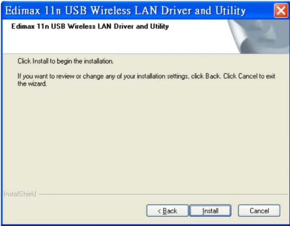 Edimax EW-7612HPn - Install the Driver and Utility - 3