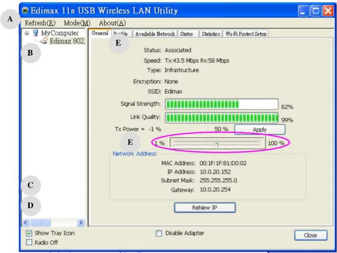 Edimax EW-7612HPn - Utility Overview - 1