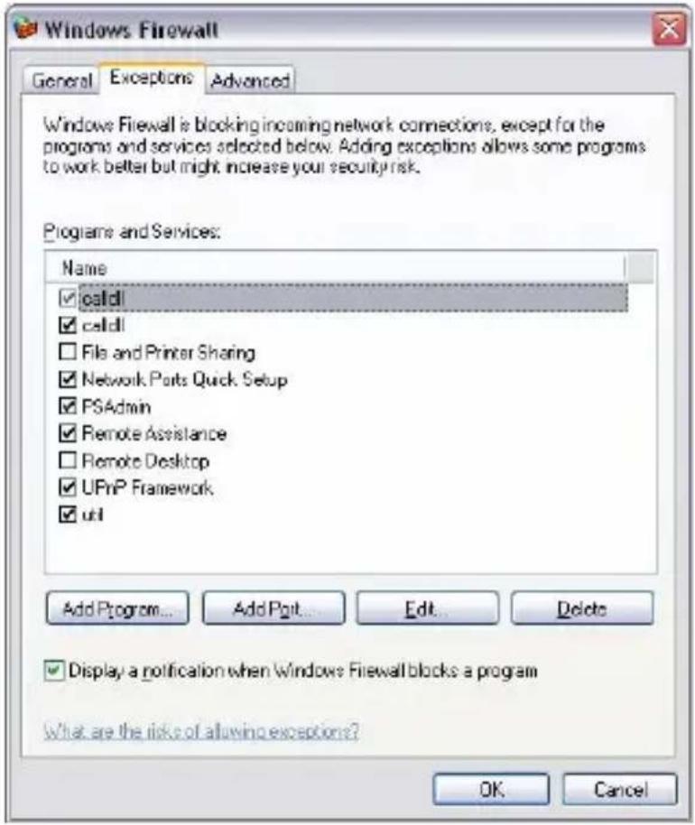 Gembird CAM78IP - Enable UPnP in Windows XP SP2 - 4