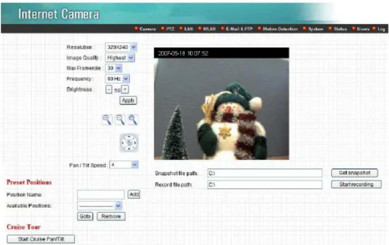 Gembird CAM78IP - Web Connection and Setup - 2