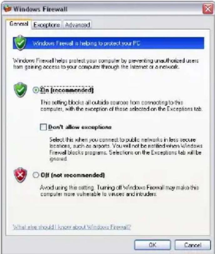 Gembird CAM78IP - Enable UPnP in Windows XP SP2 - 3