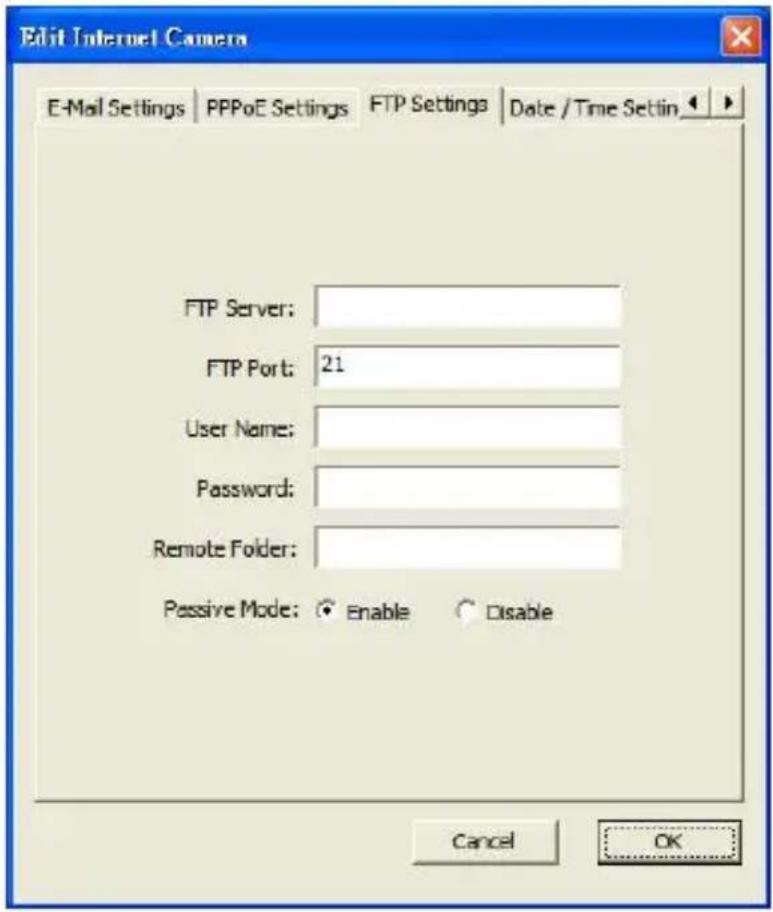 Gembird CAM78IP - FTP Settings - 1