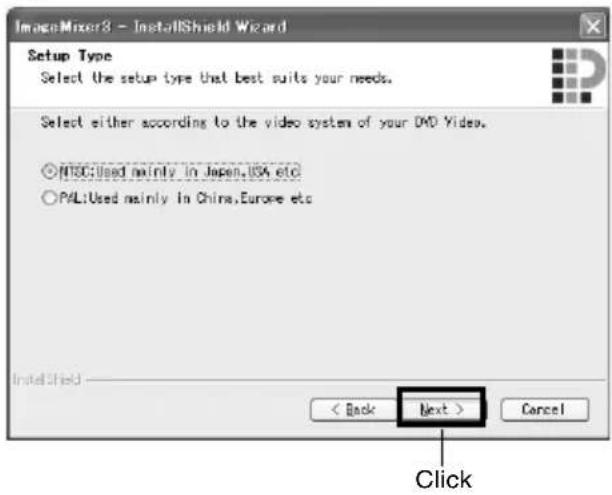 HITACHI DZ-GX5000A - Choosing the installation destination: If you do not wish to change the folder in which the software is installed, click "Next". If you wish to change the folder, click "Change", designate the installation location, and then click "Next". - 2