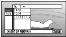 HITACHI DZ-GX5000A - JUMPING TO SPECIFIED POINT (GO TO) - 1