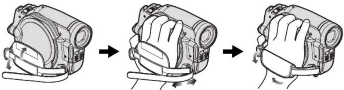 HITACHI DZ-GX5000A - HOLDING DVD VIDEO CAMERA/RECORDER - 1