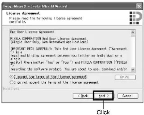HITACHI DZ-GX5000A - Checking license agreement: - 1