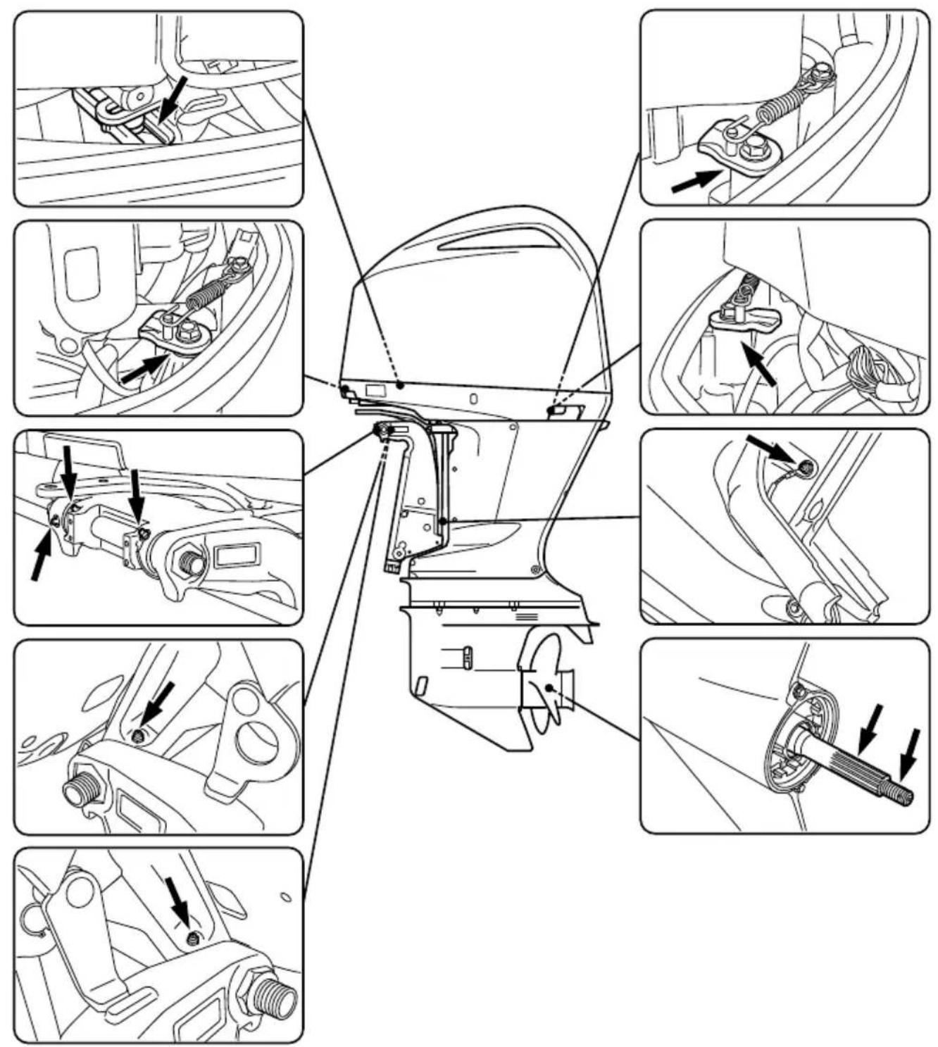 YAMAHA LFF225 - Greasing - 1