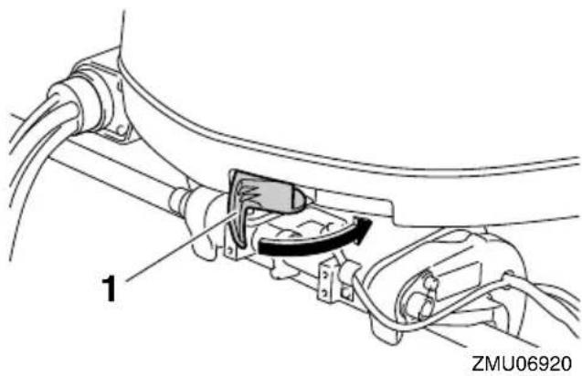 YAMAHA LFF225 - Installing top cowling - 4