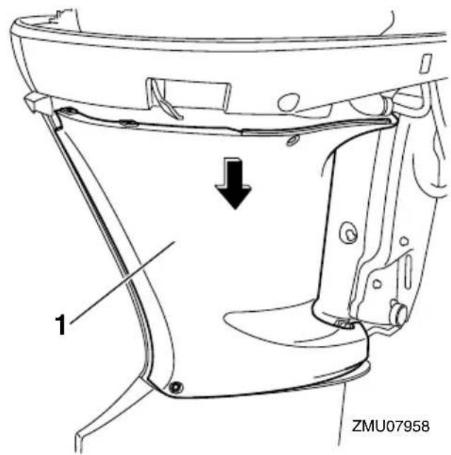 YAMAHA LFF225 - Changing the engine oil by draining the oil - 4