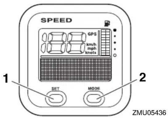 YAMAHA LFF225 - Command Link Multifunction Speedometer - 1