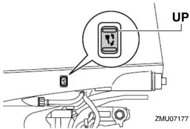 YAMAHA LFF225 - Procedure for power trim and tilt models - 3