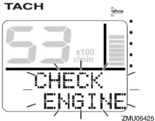 YAMAHA LFF225 - Engine trouble alert - 1