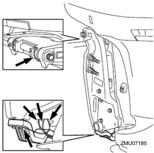 YAMAHA LFF225 - Inspecting wiring and connectors - 2