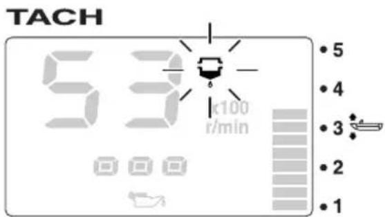 YAMAHA LFF225 - Water separator alert - 2