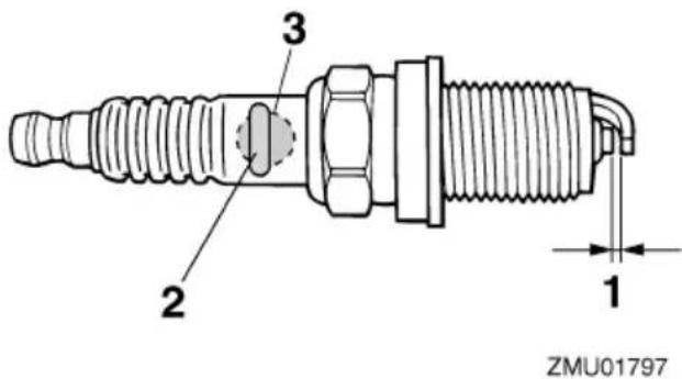 YAMAHA LFF225 - To check the spark plug - 1